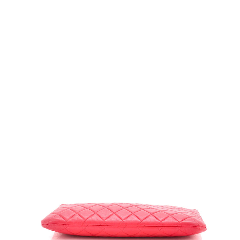 Chanel Boy O Case Clutch Quilted