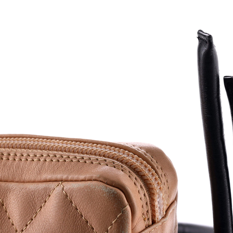Chanel Cambon Crossbody Bag Quilted