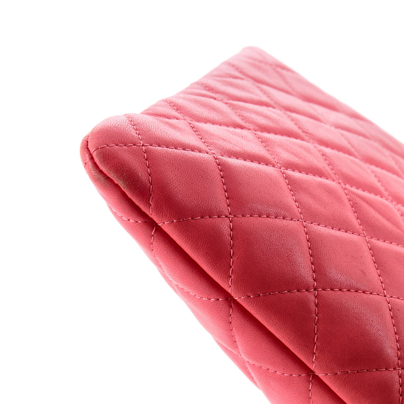 Chanel Cc Casino O Case Clutch Quilted