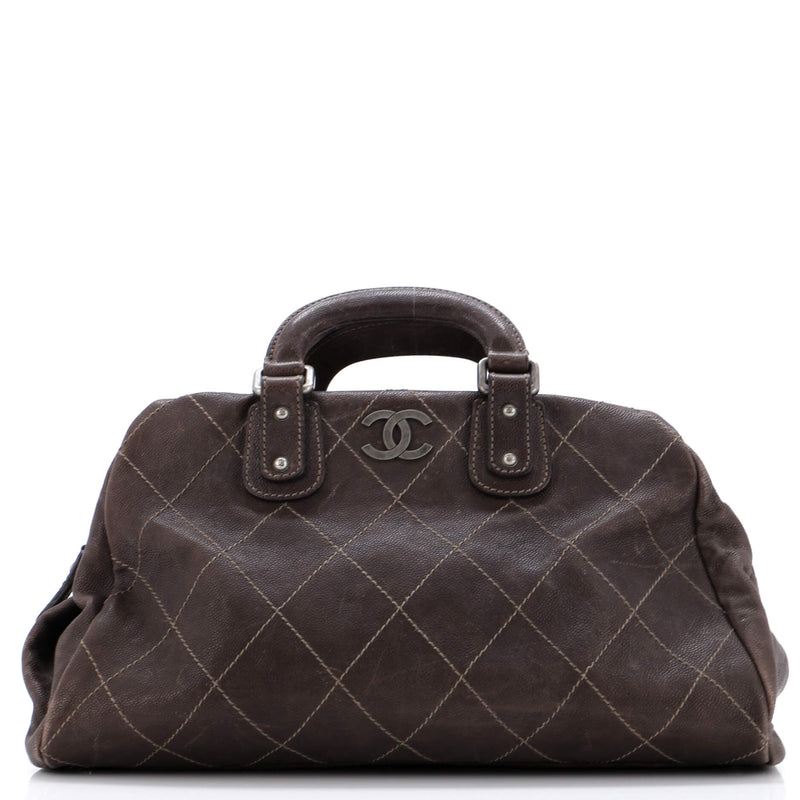 Chanel Outdoor Ligne Doctor Bag Quilted