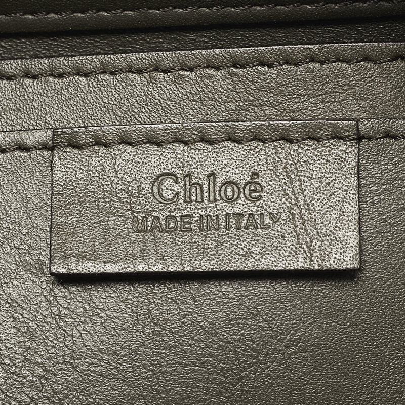 Chloe Olive Green Patent And Leather Roy