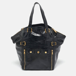 Yves Saint Laurent Black Patent Leather