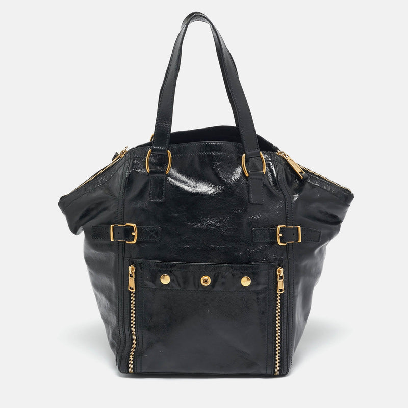 Yves Saint Laurent Black Patent Leather
