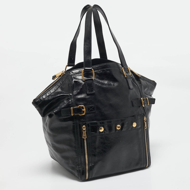 Yves Saint Laurent Black Patent Leather