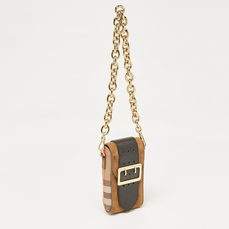 Burberry Black/Brown House Check Canvas