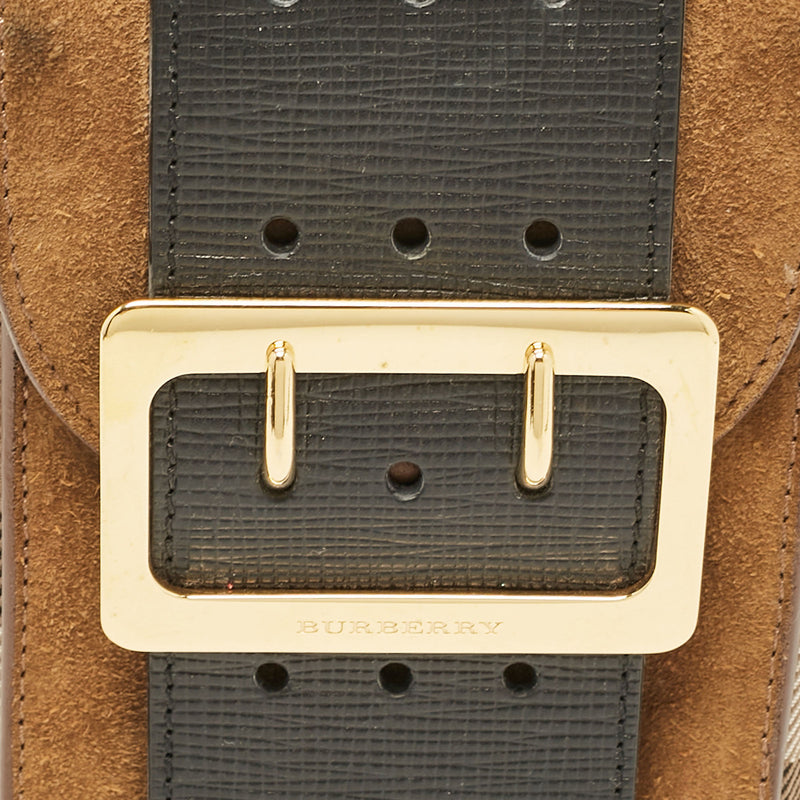 Burberry Black/Brown House Check Canvas