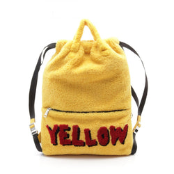 Fendi Rucksack Backpack Boa Yellow Red