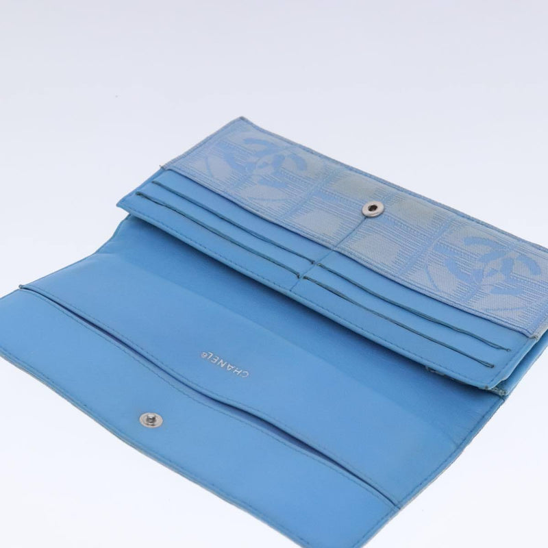 Chanel New Travel Line Long Wallet Nylon