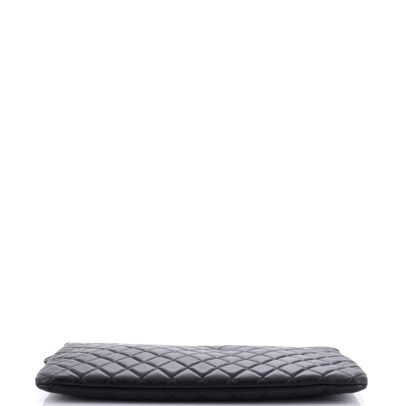 Chanel Boy O Case Clutch Quilted