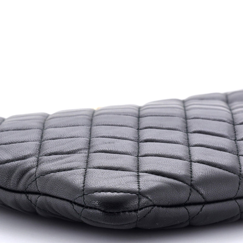 Chanel Boy O Case Clutch Quilted
