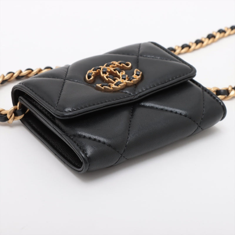 Chanel 19 Lambskin Chain Shoulder Bag