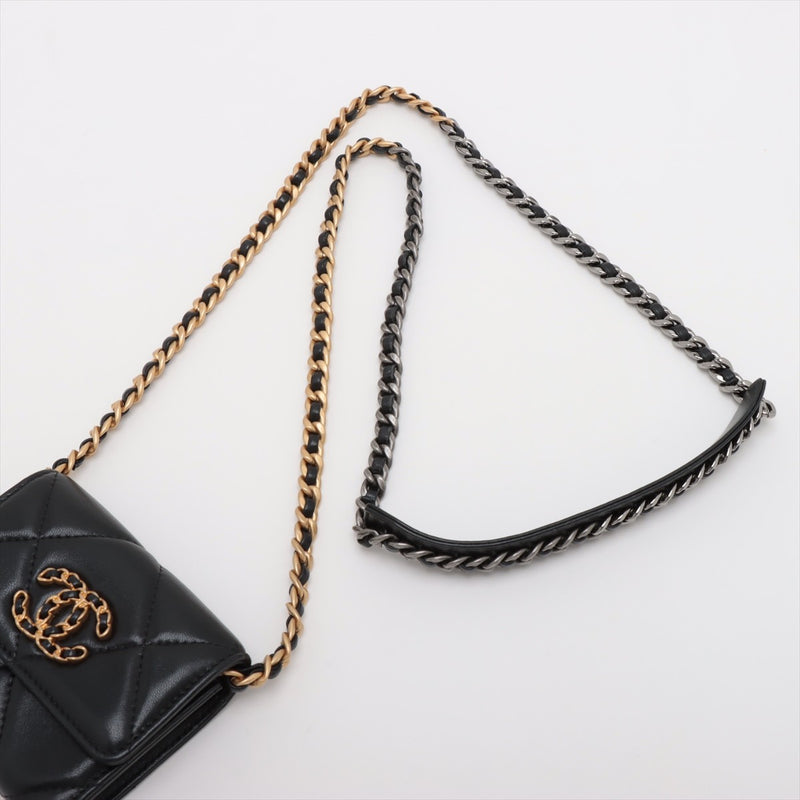 Chanel 19 Lambskin Chain Shoulder Bag