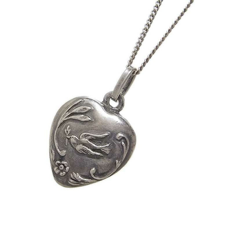 Saint Laurent Necklace Heart Metal