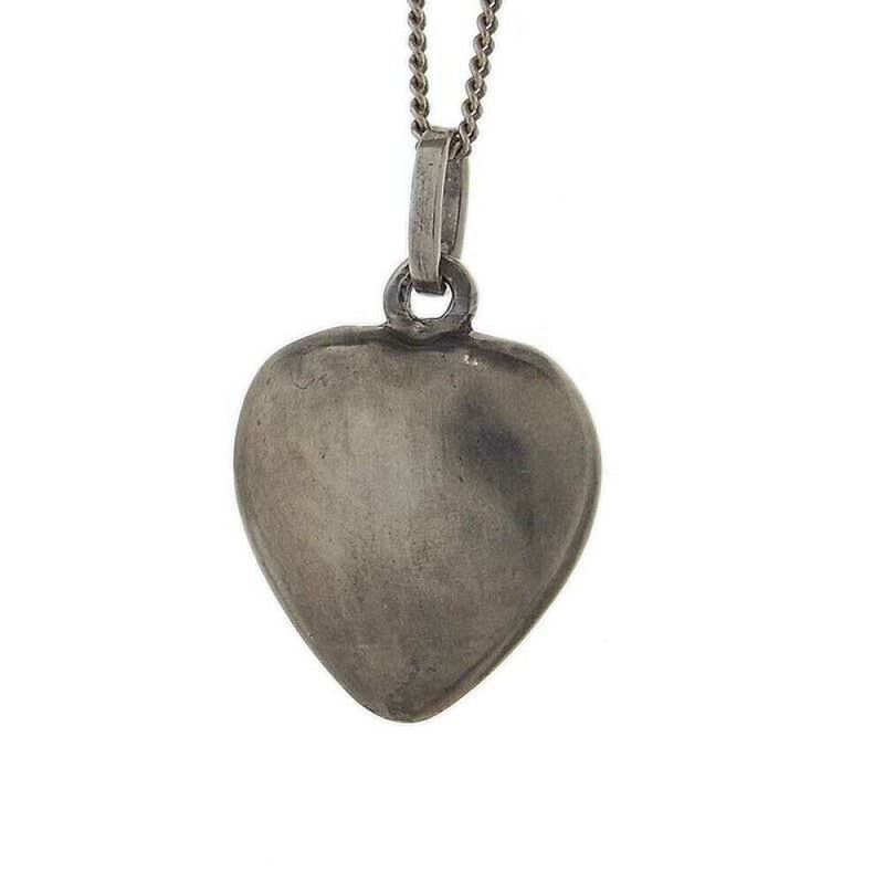 Saint Laurent Necklace Heart Metal