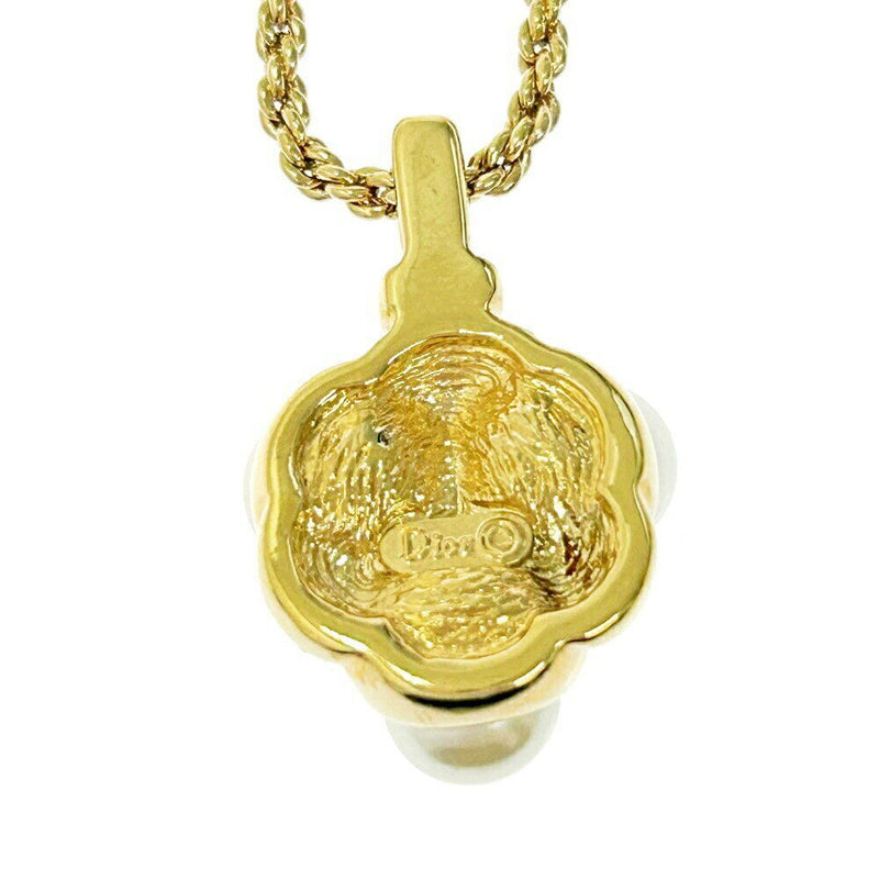 Christian Dior Necklace Pendant Gold