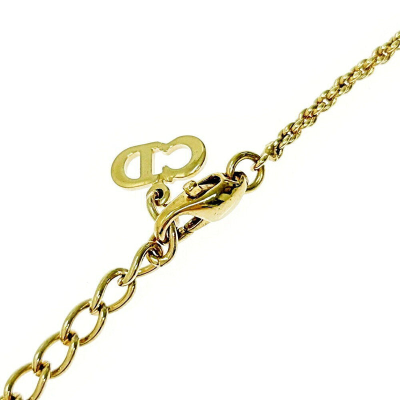 Christian Dior Necklace Pendant Gold