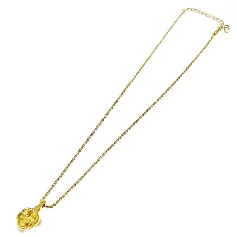 Christian Dior Necklace Pendant Gold