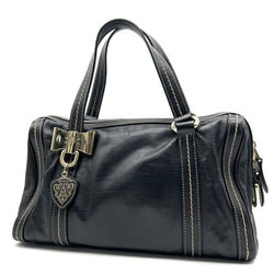 Gucci Hand Bag Tote Purse Ribbon Boston