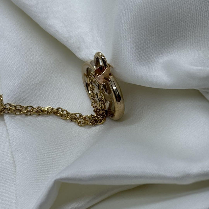 Gucci Necklace Pendant Gg Gold Women