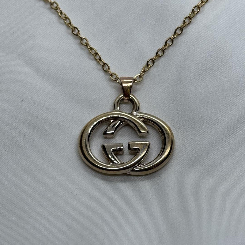 Gucci Necklace Pendant Gg Gold Women
