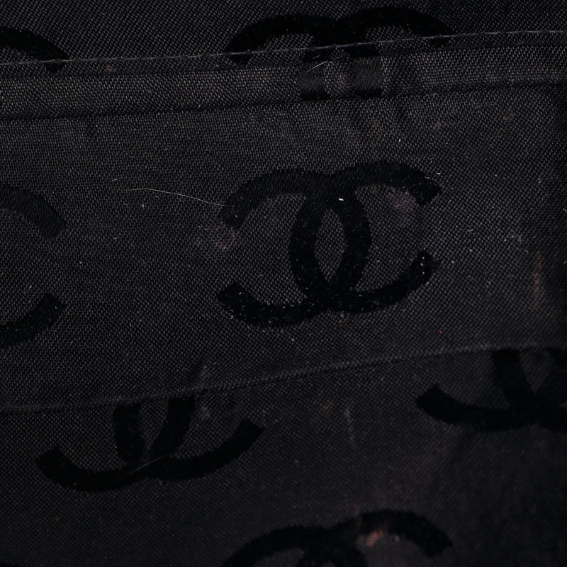 Chanel Surpique Flap Bag Quilted Leather