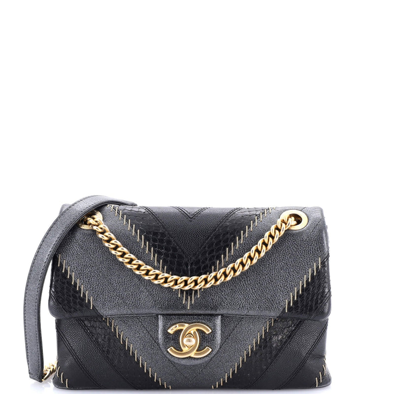 Chanel Cuba Cc Flap Bag Whipstitch