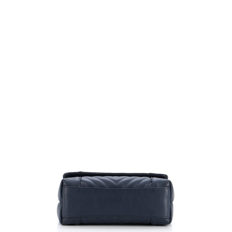 Chanel Daily Chevron Flap Bag Calfskin