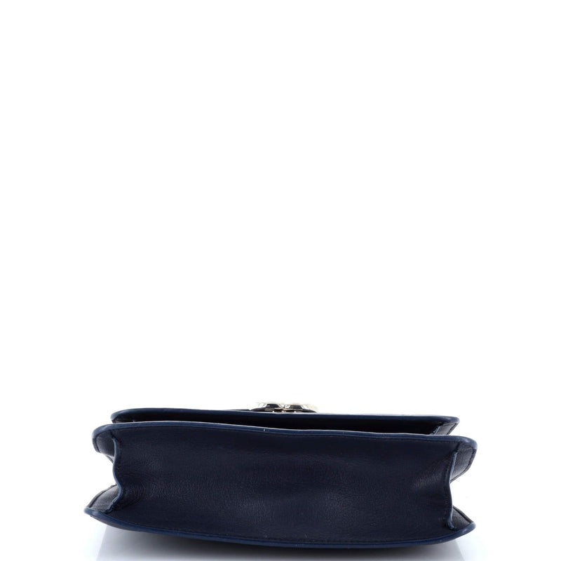 Chanel Cc Box Flap Bag Quilted Calfskin