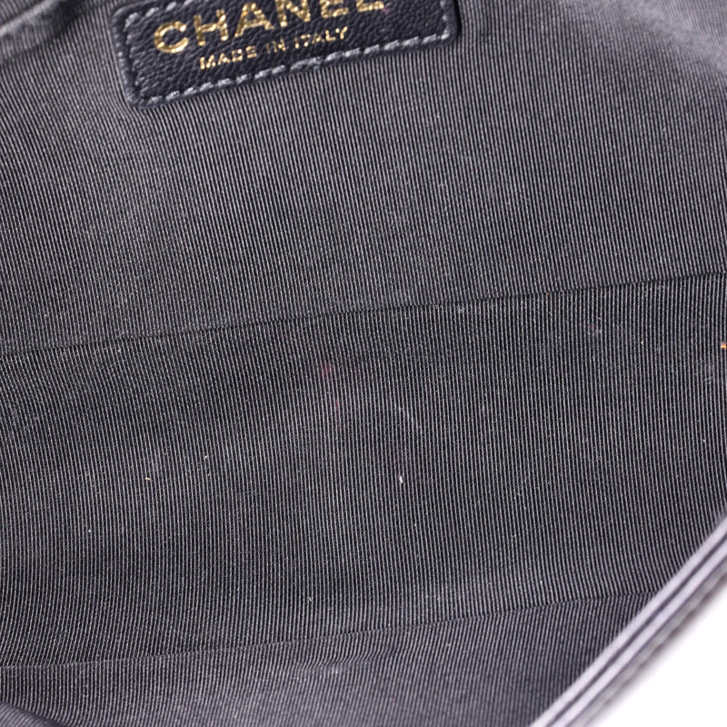 Chanel Crest Boy Flap Bag Quilted