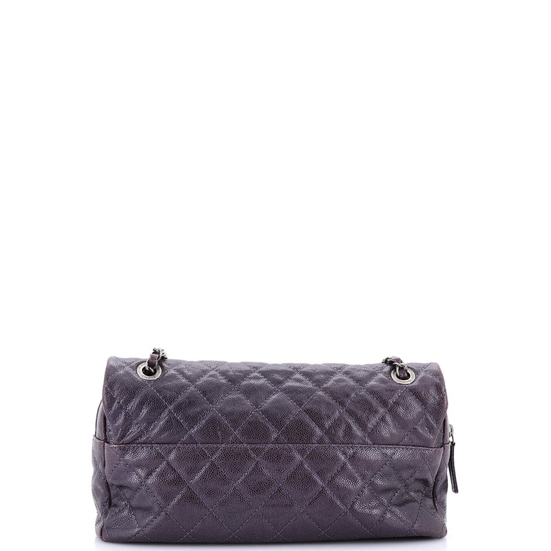 Chanel Easy Flap Bag Quilted Caviar