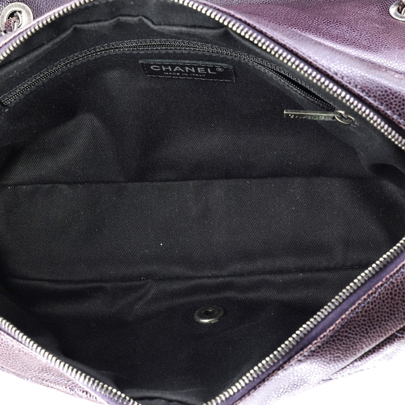 Chanel Easy Flap Bag Quilted Caviar