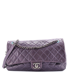 Chanel Easy Flap Bag Quilted Caviar