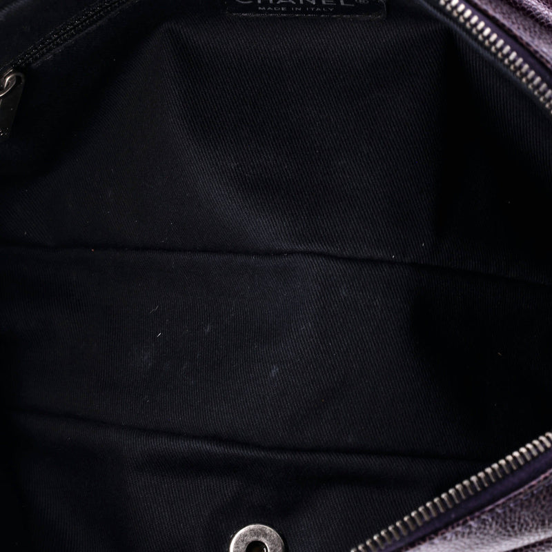 Chanel Easy Flap Bag Quilted Caviar