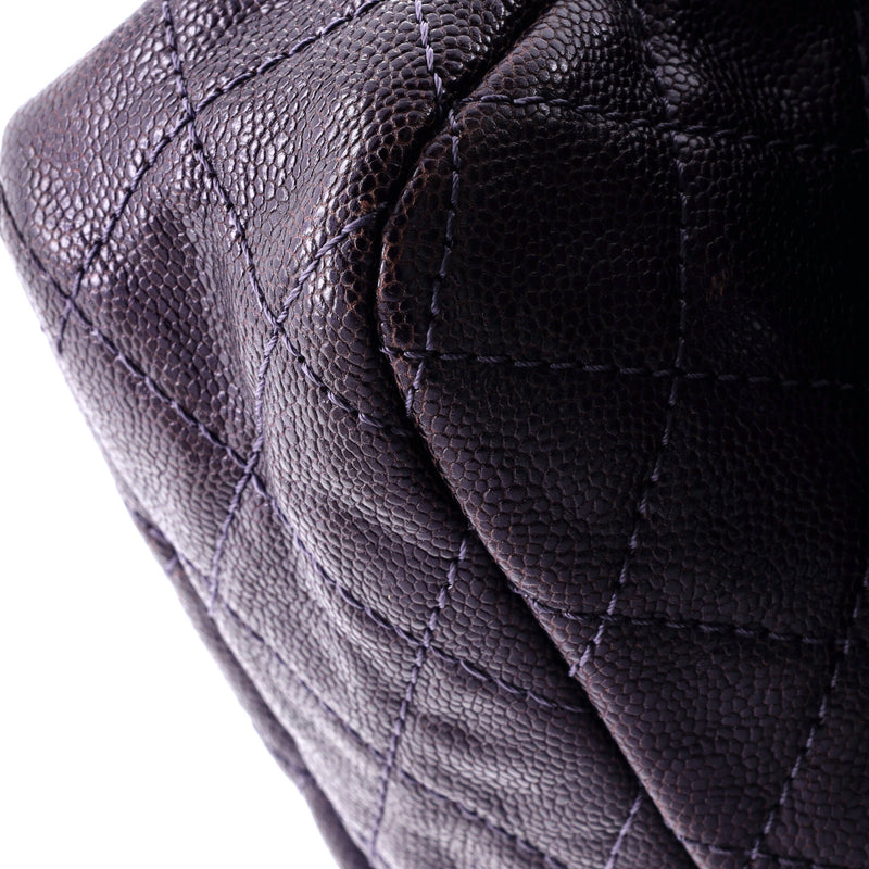Chanel Easy Flap Bag Quilted Caviar