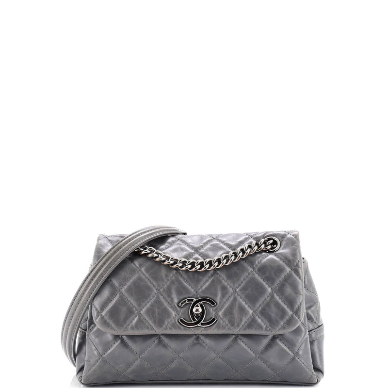 Upgrade to Chanel Aged Chain 3 Compartment Cc Flap