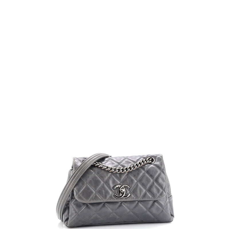 Upgrade to Chanel Aged Chain 3 Compartment Cc Flap