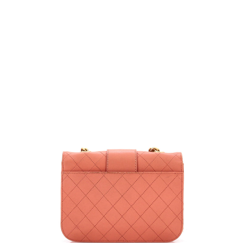 Chanel Front Chain Flap Bag Quilted