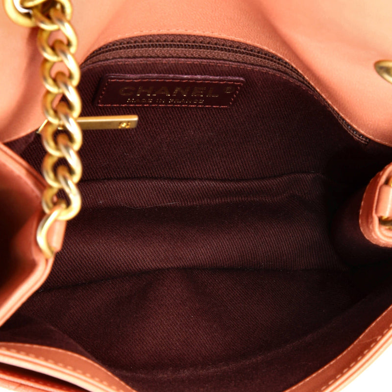 Chanel Front Chain Flap Bag Quilted