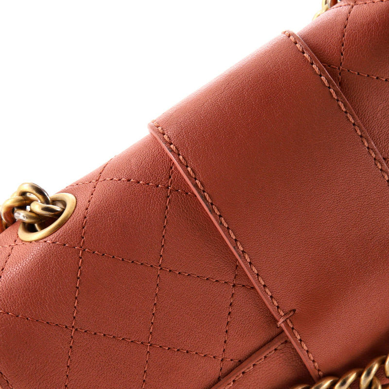 Chanel Front Chain Flap Bag Quilted