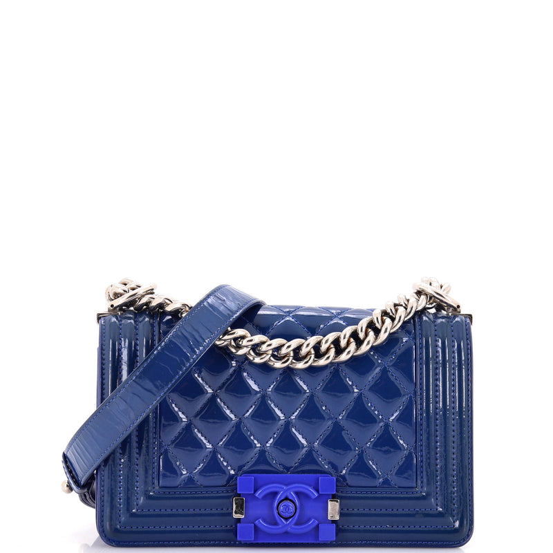 Chanel Boy Flap Bag Quilted Plexiglass