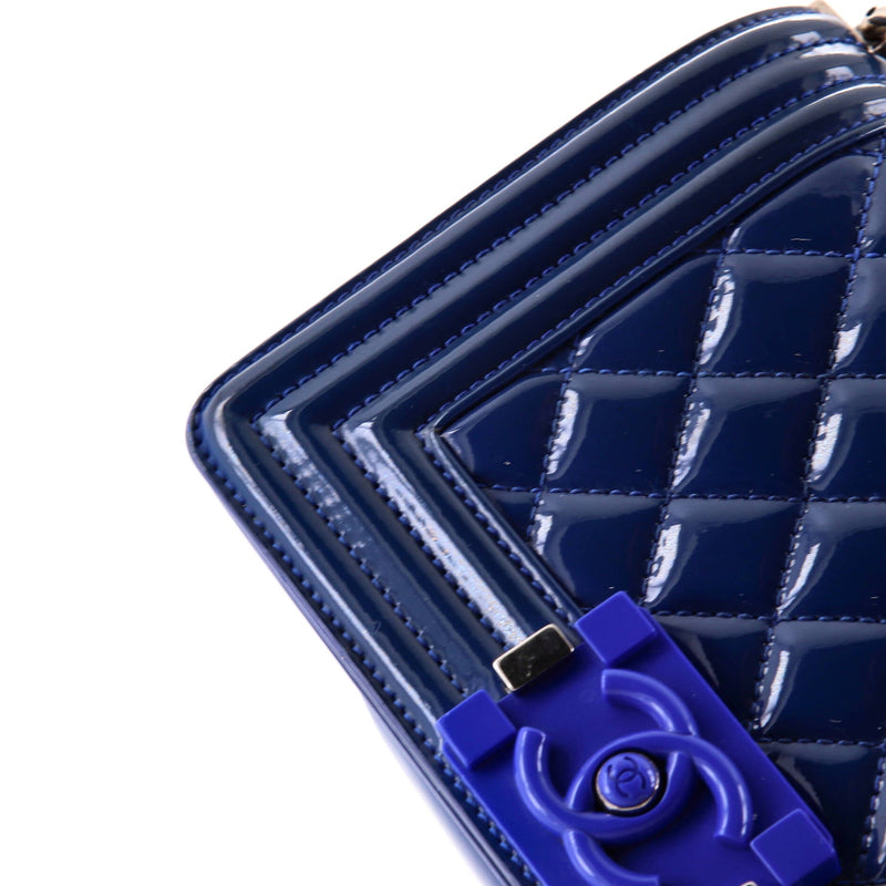 Chanel Boy Flap Bag Quilted Plexiglass