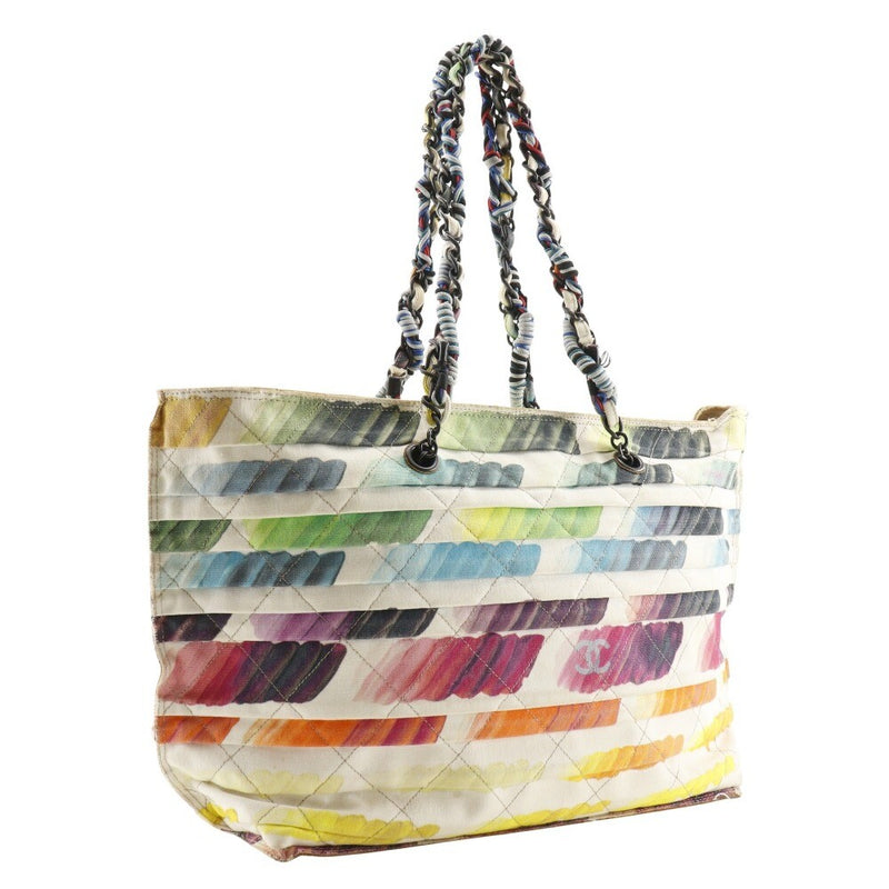Chanel Chain Tote Bag Colorama Coco Mark