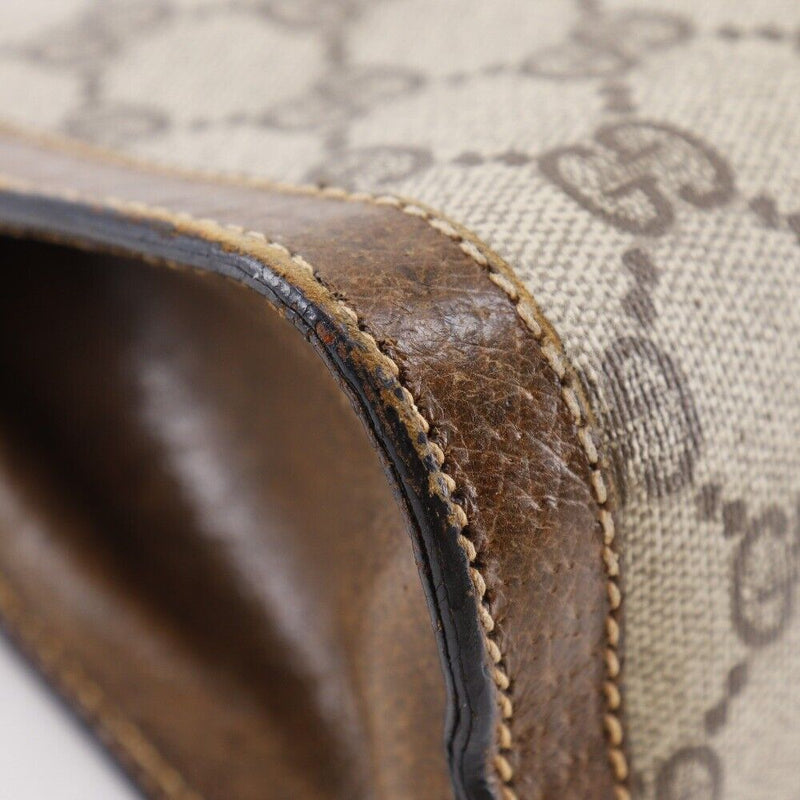Gucci Old Pouch Sherry Brown Gg Supreme