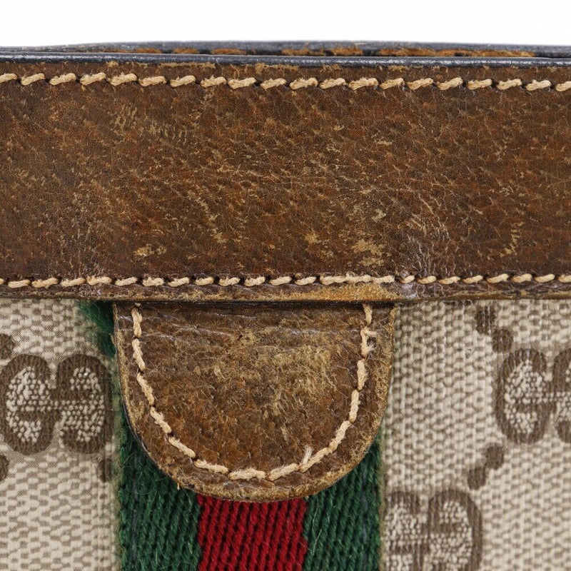 Gucci Old Pouch Sherry Brown Gg Supreme