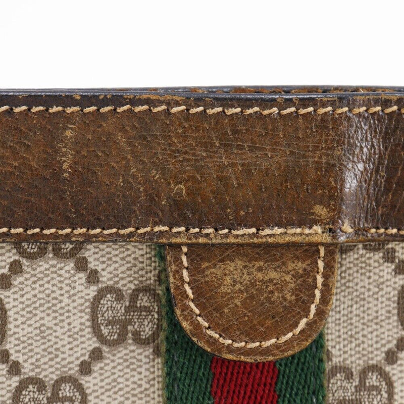 Gucci Old Pouch Sherry Brown Gg Supreme