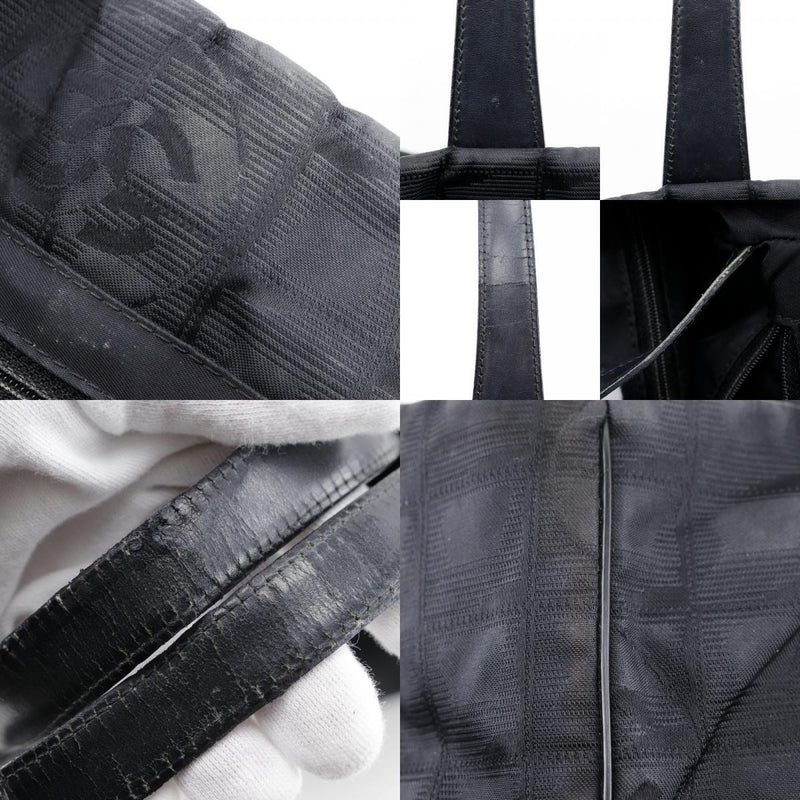 Chanel Tote Mm Bag New Travel Line Black