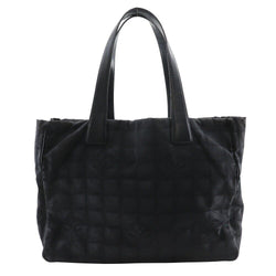 Chanel Tote Mm Bag New Travel Line Black