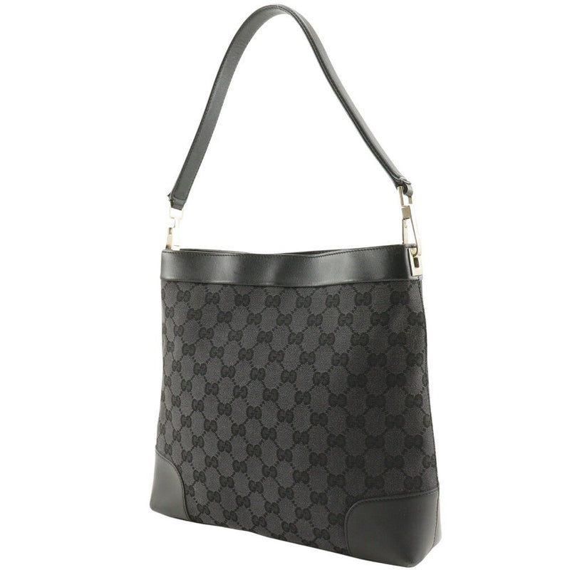 Gucci One Belt Shoulder Bag Black Gg