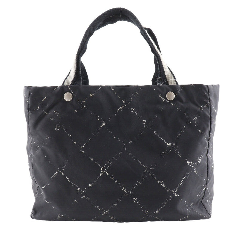 Chanel Travel Line Tote Mm Bag Black