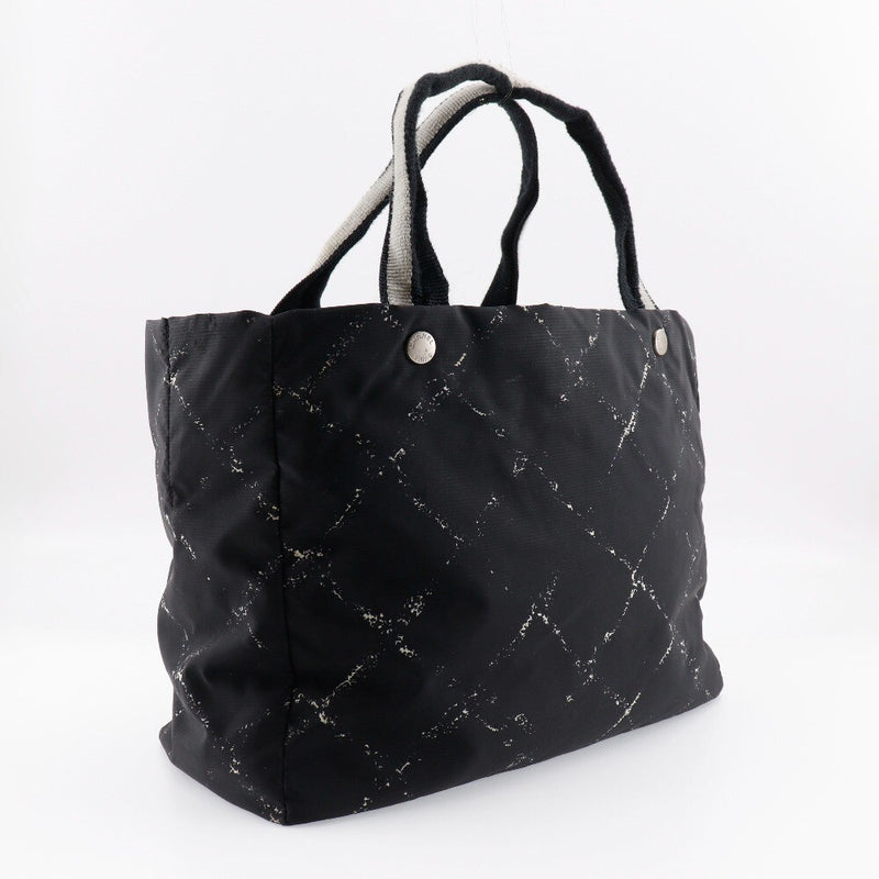 Chanel Travel Line Tote Mm Bag Black